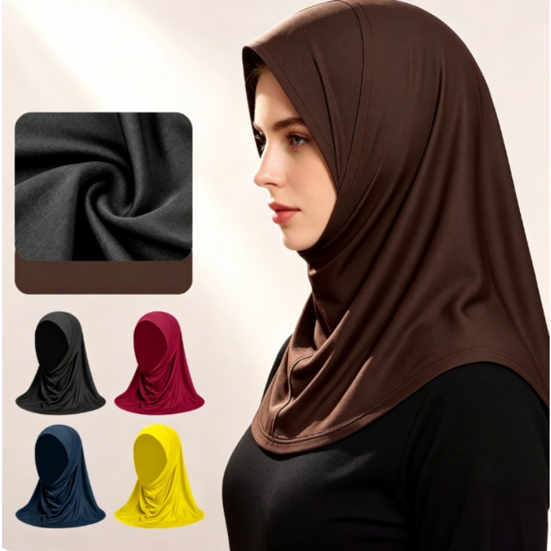 Head Wrap Turban - Dames hoofddoek van melkzijde – stevige,