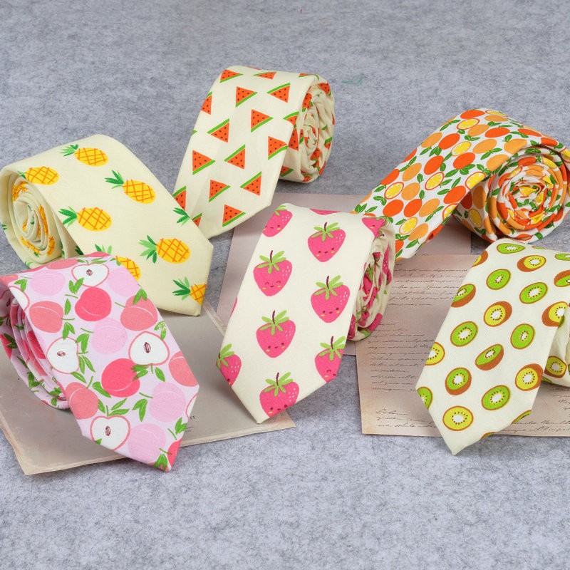 Skinny Tie Men - Leuke Kleurrijke Zoete Mode Tie Voor