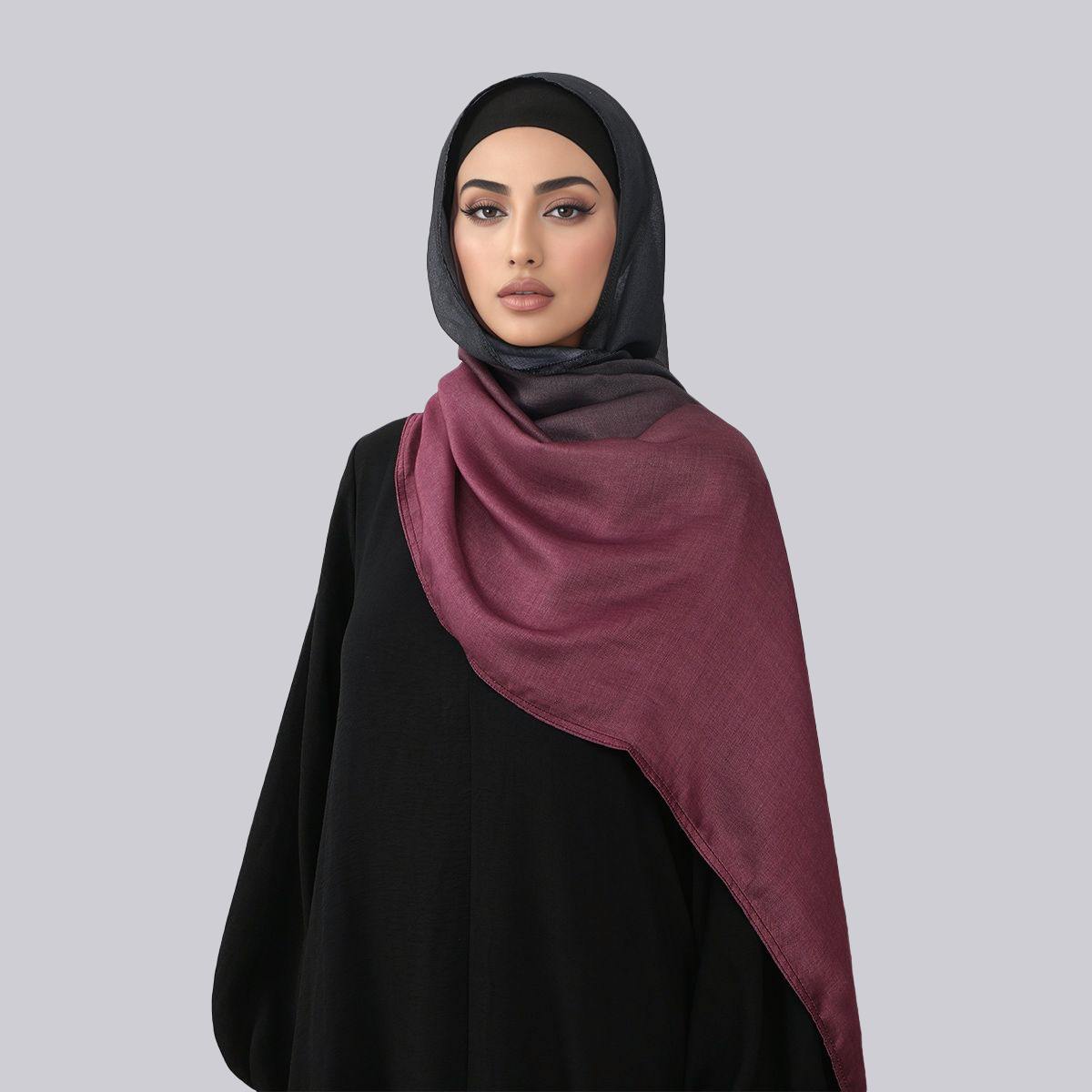 Head Wrap Turban - Vrouwen Gradiënt Katoen Rayon Hijab Sjaal