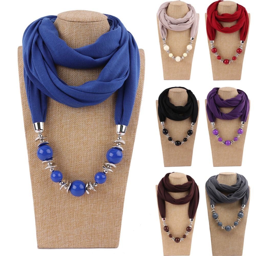 Mode Chiffon Sjaal Effen Kleur - Infinity Scarf Knit recensie en prijs