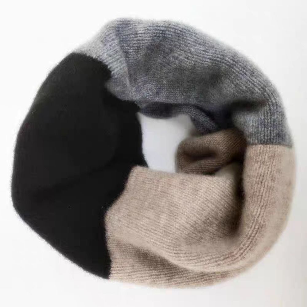 Zachte, gekleurde Infinity-sja - Infinity Scarf Knit recensie en prijs